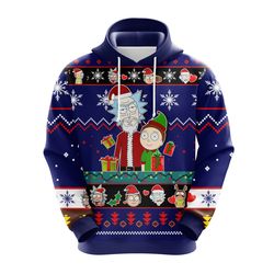 rick and morty 1 christmas noel mc ugly hoodie &8211 amazing gift idea &8211 thanksgiving gift