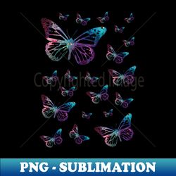 monarch galaxy pattern - modern sublimation png file - revolutionize your designs