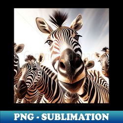 zebra wild wild nature funny happy humor photo selfie - premium png sublimation file - perfect for personalization