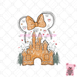 minnie princess magic kingdom svg -pink bear shop