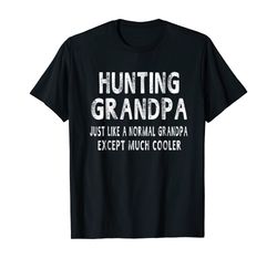 hunting grandpa father&8217s day gifts grandpa men&8217s t-shirt