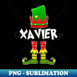 xavier elf - special edition sublimation png file - add a festive touch to every day