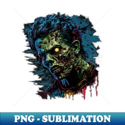 zombie portrait - premium sublimation digital download - stunning sublimation graphics