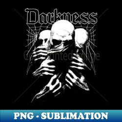 darkness - decorative sublimation png file - perfect for creative projects