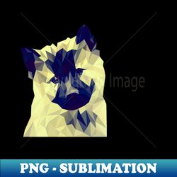 dog lover cute low poly - sublimation-ready png file - stunning sublimation graphics