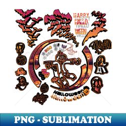 happy halloween - unique sublimation png download - stunning sublimation graphics