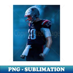 mac jones football paper poster patriots 2 t-shirt - png transparent digital download file for sublimation - instantly transform your sublimation projects