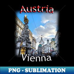 austria - vienna townscape - decorative sublimation png file - fashionable and fearless