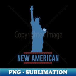 new american - artistic sublimation digital file - perfect for sublimation mastery