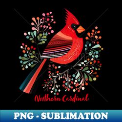 cardinal elegance a holiday symphony in apparel and homeware - trendy sublimation digital download - boost your success with this inspirational png download