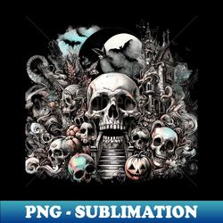 halloween midnight sketches - unique sublimation png download - perfect for creative projects