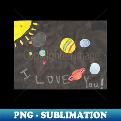 kids solar system - exclusive png sublimation download - unleash your creativity