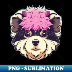 dog - snugglebreeze - friendly ferals - png sublimation digital download - unleash your inner rebellion