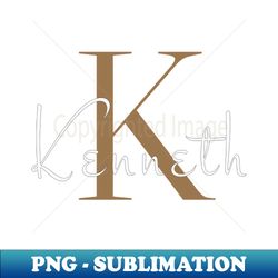 i am kenneth - instant png sublimation download - add a festive touch to every day