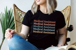 medical assistant shirt medical assistant gifts med assistant gift for medical assistant cute medical assistant tshirt m