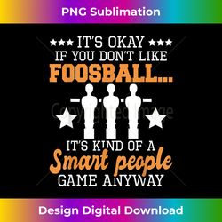 smart people game - foosball player table football soccer - minimalist sublimation digital file - striking & memorable impressions