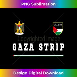 gaza strip t-shirt sportsoccer jersey tee flag football tank top - minimalist sublimation digital file - customize with flair