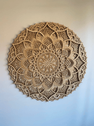 mandala wall art | wood wall art