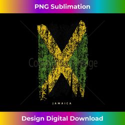 vintage jamaica flag retro jamaican flag jamaican - urban sublimation png design - chic, bold, and uncompromising