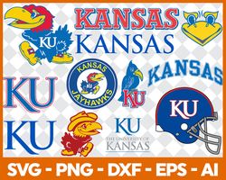 kansas jayhawks bundle ncaa svg, sport svg, ncaa svg, american football svg, ncaa bundle svg, digital download