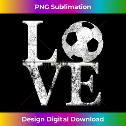 soccer love football tank top - artisanal sublimation png file - infuse everyday with a celebratory spirit