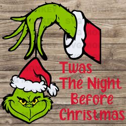 twas the night before christmas svg eps dxf png