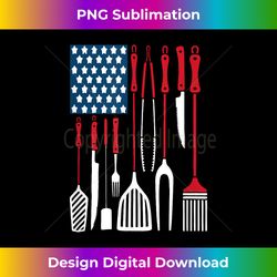 bbq grilling barbecue american flag usa design - sophisticated png sublimation file - rapidly innovate your artistic vision