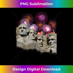 mt rushmore fireworks 2022 - minimalist sublimation digital file - challenge creative boundaries