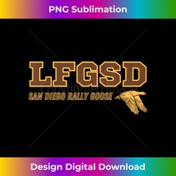 san diego rally goose lfgsd - goosed by success - bespoke sublimation digital file - immerse in creativity with every design