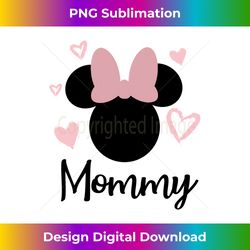 disney mother's day mommy minnie long sleeve - sublimation-optimized png file - spark your artistic genius