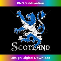 scotland lion rampant scotland scottish tank top - innovative png sublimation design - challenge creative boundaries