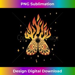 moth to a flame long sleeve - artisanal sublimation png file - crafted for sublimation excellence