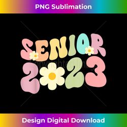 senior 2023 retro class of 2023 seniors graduation 23 hippie - classic sublimation png file - access the spectrum of sublimation artistry