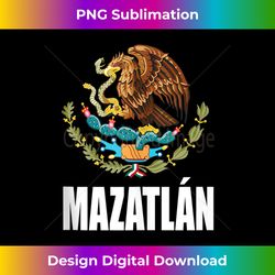 mazatlan sinaloa mexico mexican eagle escudo tank top - bespoke sublimation digital file - animate your creative concepts