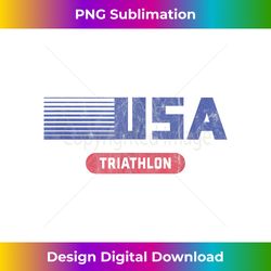 retro usa 2020 team american triathlon vintage - chic sublimation digital download - pioneer new aesthetic frontiers