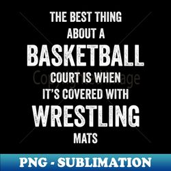 basketball wrestling mats - unique sublimation png download - defying the norms