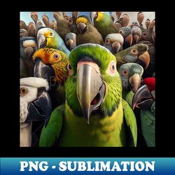 bird parrot wild nature funny happy humor photo selfie - creative sublimation png download - stunning sublimation graphics