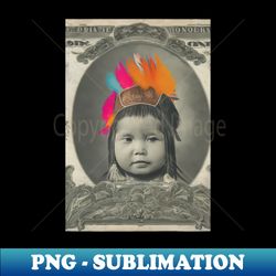 baby chief - exclusive sublimation digital file - fashionable and fearless