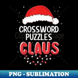 crossword puzzles santa claus christmas matching costume - retro png sublimation digital download - stunning sublimation graphics