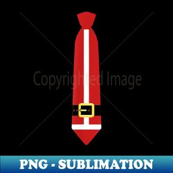 funny cute santa claus minimalist christmas tie graphic - exclusive png sublimation download - spice up your sublimation projects