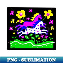 galloping horses - high-resolution png sublimation file - unlock vibrant sublimation designs