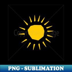 geometric shaped sun vector - high-quality png sublimation download - revolutionize your designs