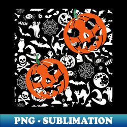 halloween pattern - vintage sublimation png download - boost your success with this inspirational png download