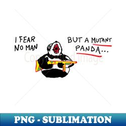 mutant panda funny - png transparent sublimation design - bring your designs to life
