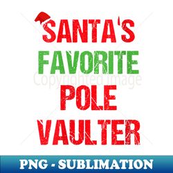s pole vaulter funny pajama christmas - retro png sublimation digital download - transform your sublimation creations