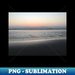 beach at magic hour - photography - instant png sublimation download - perfect for sublimation art