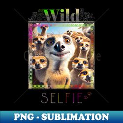 meerkat wild nature funny happy humor photo selfie - professional sublimation digital download - transform your sublimation creations