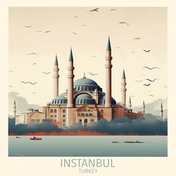 digital product, printable wall art, travel photo, istanbul, art print, digital products, erotic art