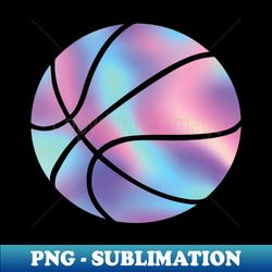 holographic abstract  basketball - stylish sublimation digital download - defying the norms