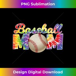 baseball momtie dye baseball mothers day - sleek sublimation png download - crafted for sublimation excellence